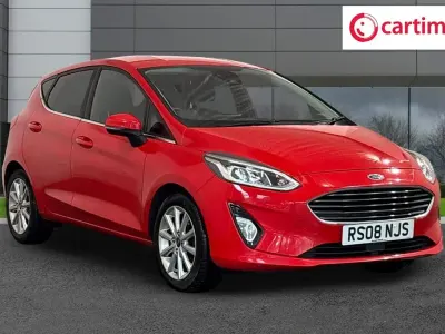 Used Ford Fiesta Titanium 100 HP (73 kW) 2019 Red Hatchback