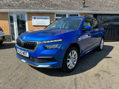Used Skoda Kamiq SE Drive 150 HP (110 kW) 2023 Blue SUV