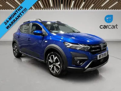 Used Dacia Sandero Prestige 100 HP (73 kW) 2021 Blue Hatchback