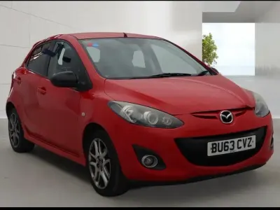 Używany Mazda 2 Edition 2013 Czerwony Hatchback