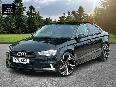 Used Audi A3 Sport 116 HP (85 kW) 2019 Black Sedan