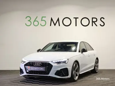 Used Audi A4 Black Edition 150 HP (110 kW) 2020 White Sedan
