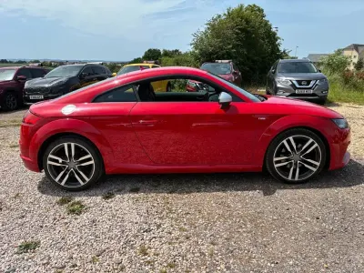 Used Audi TT S-Line 184 HP (135 kW) 2016 Red Coupe