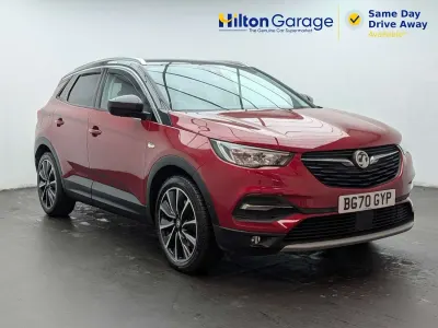 Used Vauxhall Grandland X Business Edition 300 HP (220 kW) 2020 Red SUV