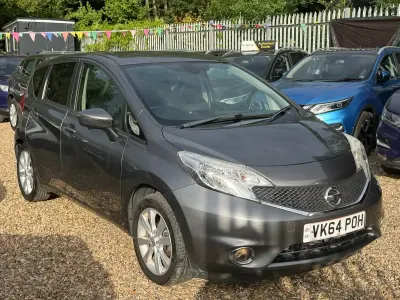Used Nissan Note S 98 HP (72 kW) 2014 Grey Hatchback