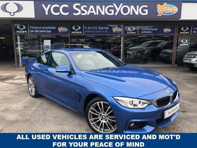 used BMW 430 4 Series 3.0 D XDRIVE M SPORT 2d 255 BHP