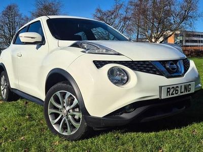 Used Nissan Juke Tekna 2017 White SUV
