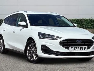 Used Ford Focus Titanium 125 HP (91 kW) 2022 White Estate