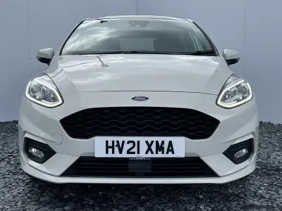 Used Ford Fiesta ST-Line X 155 HP (114 kW) 2021 White Hatchback
