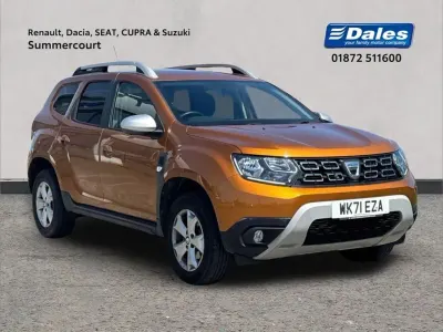 Used Dacia Duster Comfort 128 HP (94 kW) 2021 Orange SUV