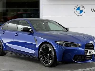 Used BMW M3 Competition Edition 510 HP (375 kW) 2022 Blue Sedan