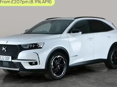 Used DS Automobiles DS7 Crossback Performance Line Plus 131 HP (96 kW) 2022 White SUV