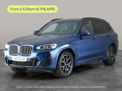 Used BMW X3 M Sport 190 HP (139 kW) 2022 Blue SUV