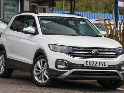White Used 2022 VW T-Cross Active SUV | £15,991 (Fair price)