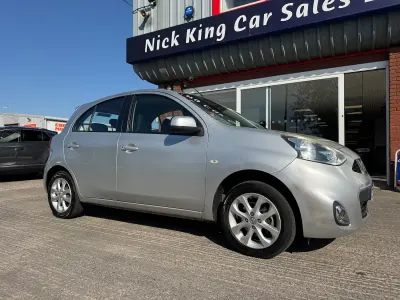 Used Nissan Micra Acenta 2014 Silver Hatchback