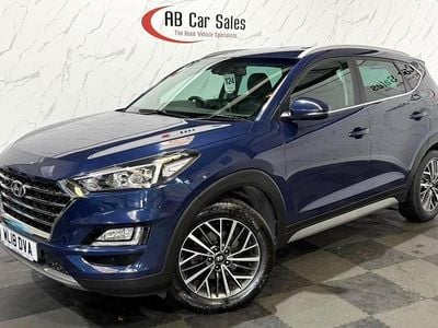 Used Hyundai Tucson Premium 177 HP (130 kW) 2018 Blue SUV