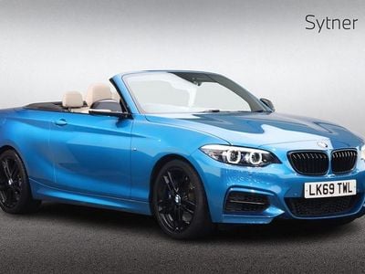 Used BMW M240 Comfort Edition 335 HP (246 kW) 2019 Blue Cabriolet
