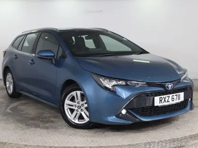 Usado Toyota Corolla 2022 Azul Carrinha