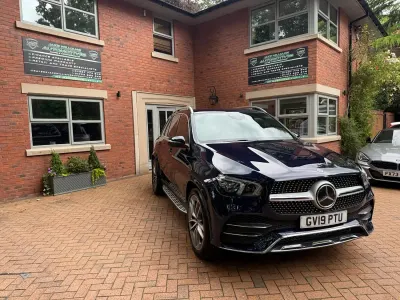 Used Mercedes GLE450 AMG AMG line 2019 Blue SUV