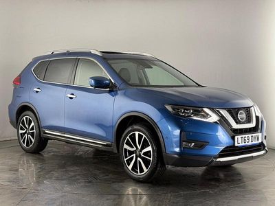 Blue Used 2019 Nissan X-Trail Tekna SUV | £14,850 (Fair price)