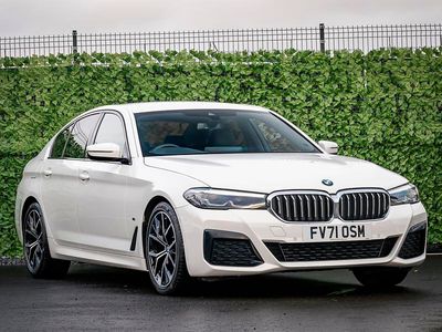 White Used 2021 BMW 520 M Sport Sedan | £27,698 (A bit pricey)