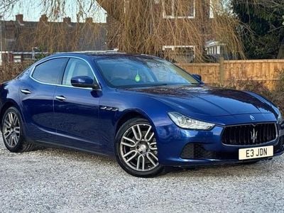 Blue Used 2017 Maserati Ghibli Sedan | £14,195 (Fair price)