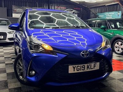 Used Toyota Yaris Hybrid 2019 Blue Hatchback