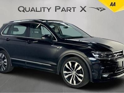 Black Used 2019 VW Tiguan R-line SUV | £14,700 (Super price)