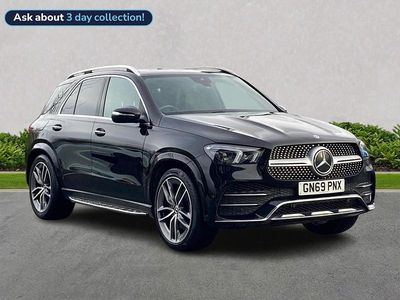 Black Used 2019 Mercedes GLE400 AMG line Estate | £36,599 (A bit pricey)