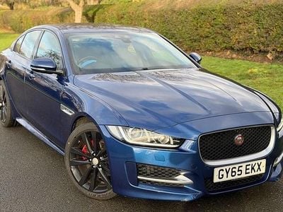 Blue Used 2015 Jaguar XE R-Sport Sedan | £8,490 (Fair price)
