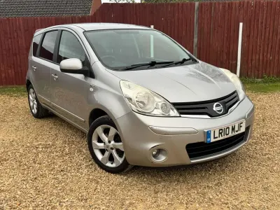 Używany Nissan Note N-TEC 88 KM (64 kW) 2010 Srebrny Hatchback