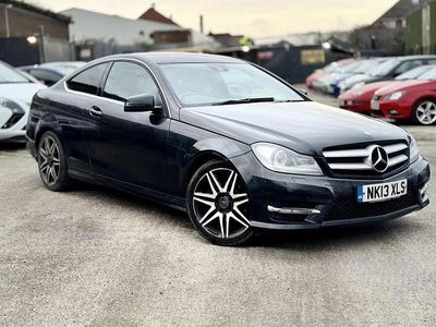 Black Used 2013 Mercedes C250 AMG Coupe | £3,490 (Fair price)