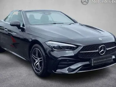 Used Mercedes CLE220 AMG line 197 HP (144 kW) 2025 Black Cabriolet