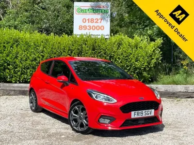 Used Ford Fiesta ST-Line 101 HP (74 kW) 2019 Red Hatchback