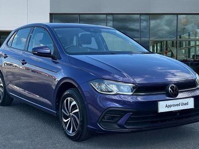 Used VW Polo Life 95 HP (69 kW) 2022 Vibrant violet metallic Hatchback