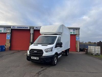 Begagnad Ford Transit S 130 HK (95 kW) 2022 Vit Cab