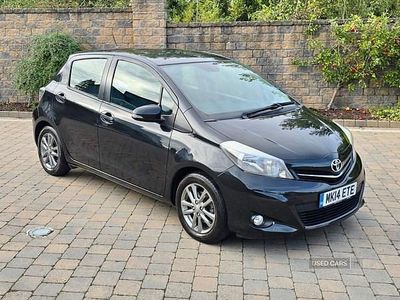 Black Used 2014 Toyota Yaris Hatchback | £5,745 (Fair price)