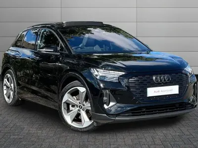 Used Audi Q4 e-tron Black Edition 210 kW (286 HP) 2024 Mythos black SUV