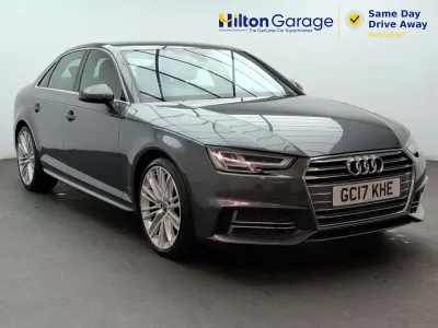 Used Audi A4 S-Line 252 HP (185 kW) 2017 Grey Sedan