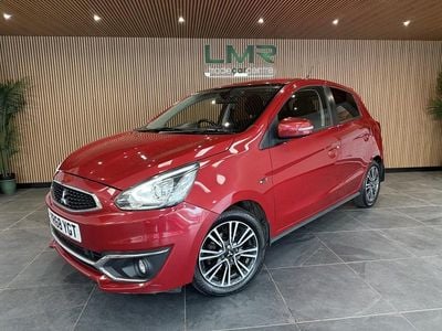 Used Mitsubishi Mirage 2018 Red Hatchback