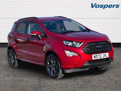 Used Ford Ecosport ST-Line 123 HP (90 kW) 2023 Red SUV