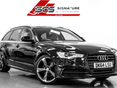 Used Audi A6 Black Edition 190 HP (139 kW) 2014 Black Estate