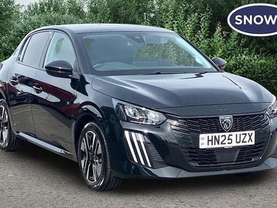 Begagnad Peugeot 208 Allure 101 HK (74 kW) 2025 Svart Halvkombi