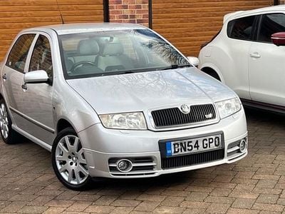 Used Skoda Fabia vRS 2004 Silver Hatchback