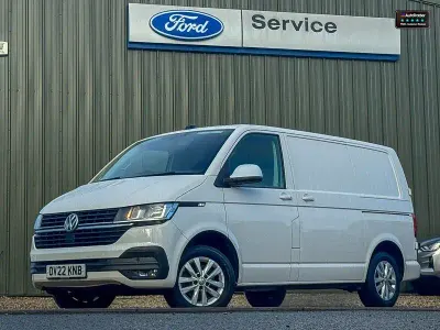 Begagnad VW Transporter Highline 2022 Vit Van