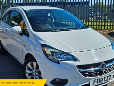 Second-hand Vauxhall Corsa 90 CP (66 kW) 2018 Alb Hatchback