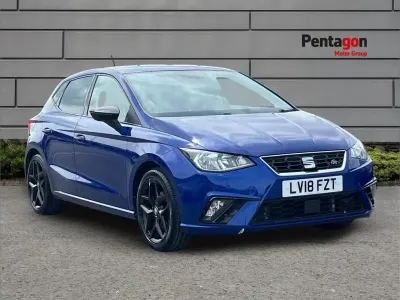 Used Seat Ibiza FR 113 HP (83 kW) 2018 Blue Hatchback