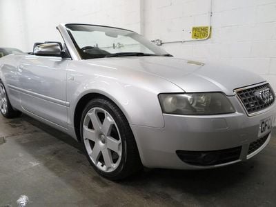 Used Audi A4 Cabriolet 2004 Silver Cabriolet