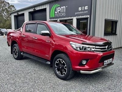 Red Used 2020 Toyota HiLux Pickup | £24,950 (Expensive)