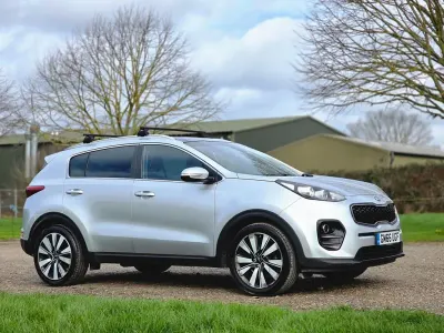 Usado Kia Sportage 141 HP (103 kW) 2017 Prateado SUV